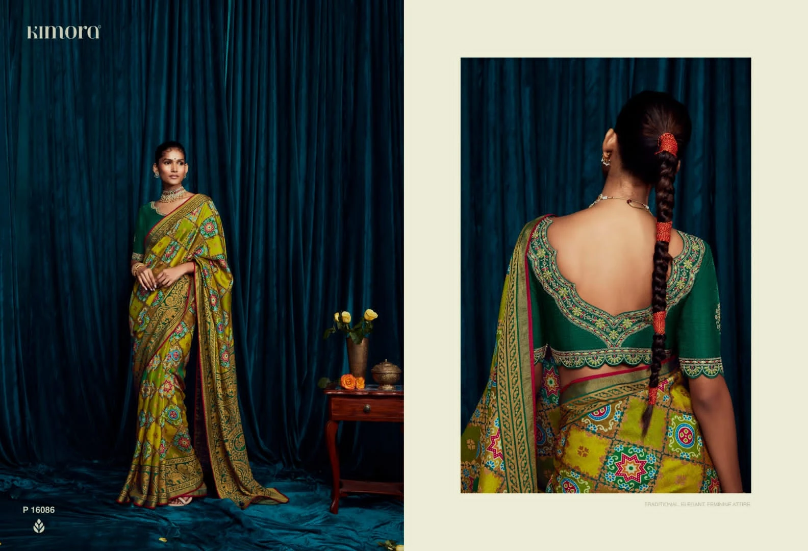Kimora Meera Vol 12 Silk Brasso Wholesale Fancy Sarees Catalog — Wholesale Sarees, Kimora wholesale from Surat - Gallery Image 6